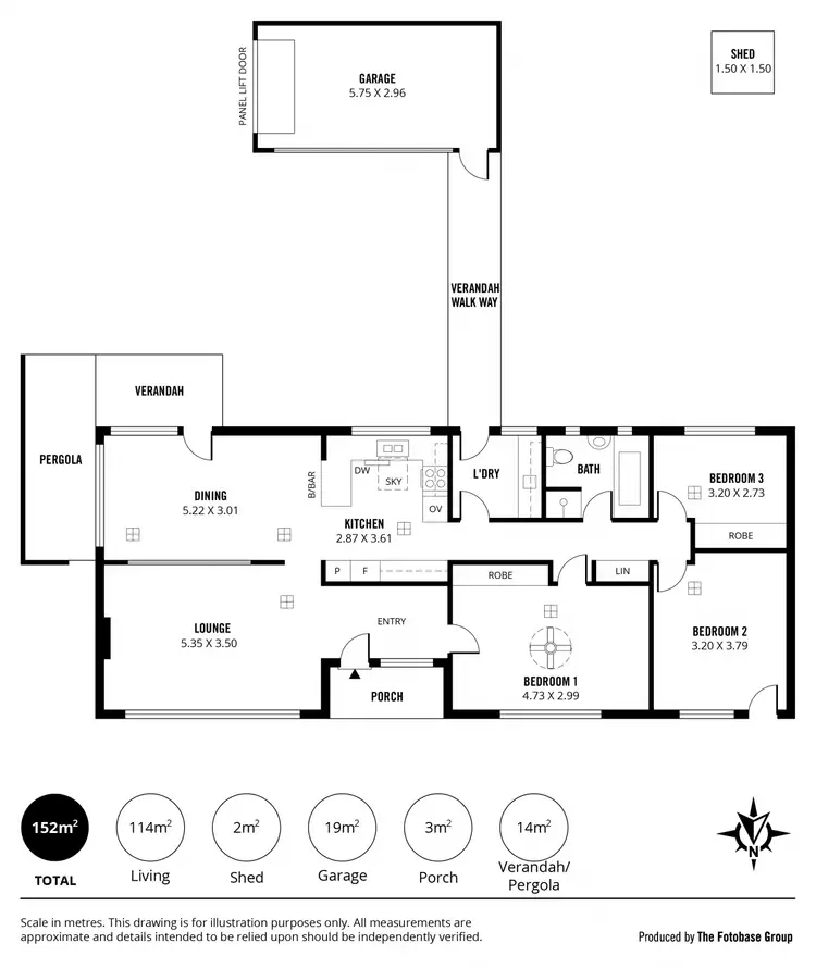 Floorplan of Homely house listing, 6 Hextall Avenue (Poet's Corner), Tranmere SA 5073