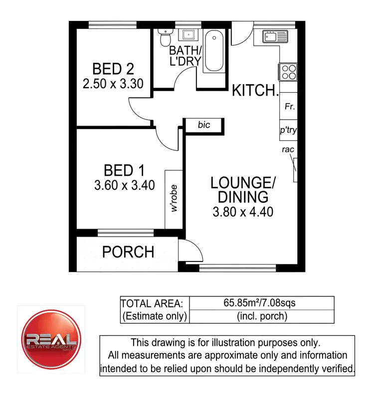 Floorplan of Homely house listing, 1/2A Clement Street, Plympton Park SA 5038