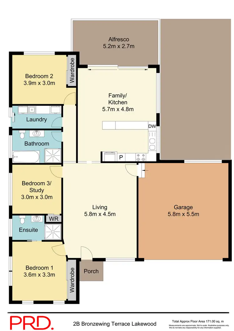 Floorplan of Homely villa listing, 2b Bronzewing Terrace, Lakewood NSW 2443
