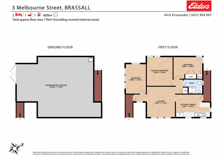 Floorplan of Homely house listing, 3 Melbourne Street, Brassall QLD 4305