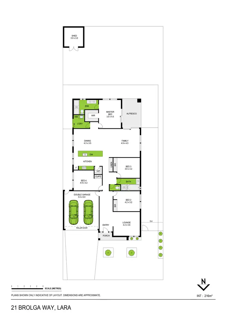 Floorplan of Homely house listing, 21 Brolga Way, Lara VIC 3212