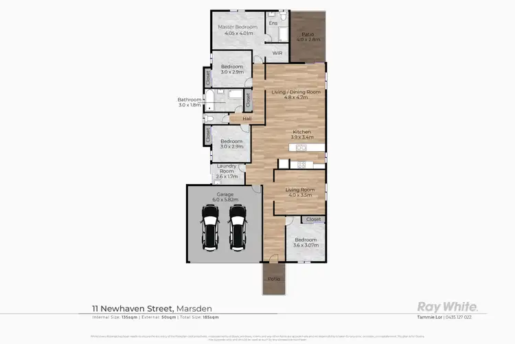 Floorplan of Homely house listing, 11 Newhaven Street, Marsden QLD 4132