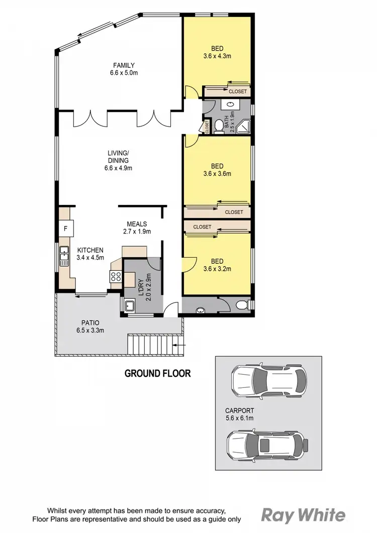Floorplan of Homely house listing, 12 Dunedoo Street, Stafford QLD 4053