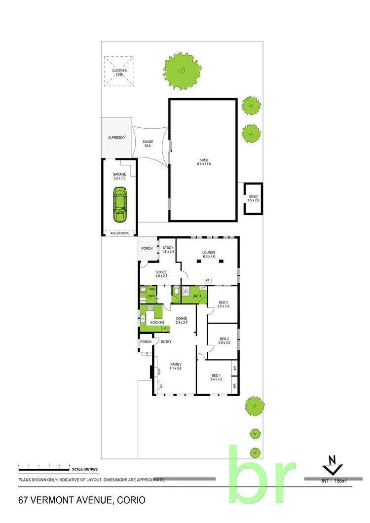 Floorplan of Homely house listing, 67 Vermont Avenue, Corio VIC 3214