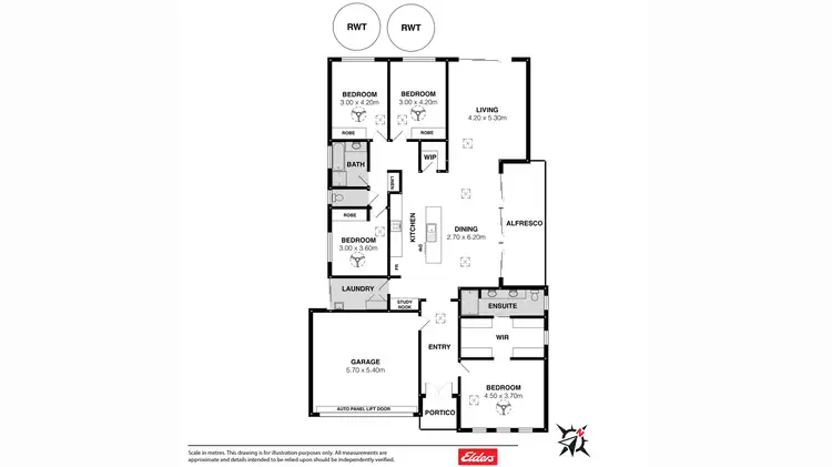 Floorplan of Homely house listing, 6 GRIBBLE COURT, Encounter Bay SA 5211