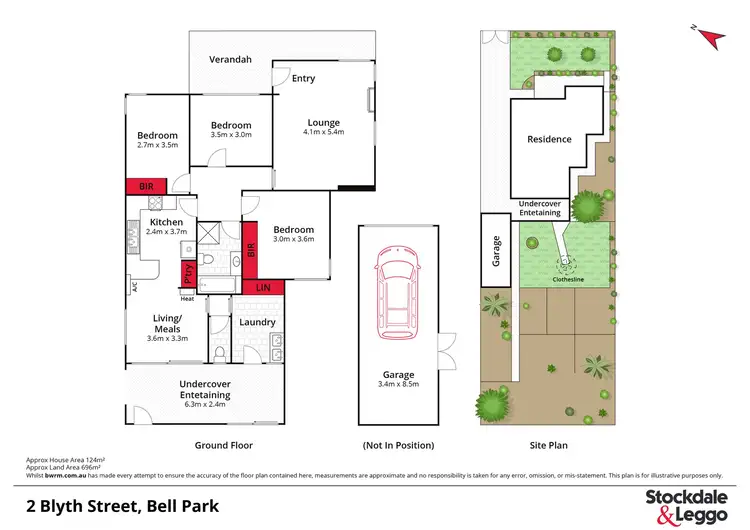 Floorplan of Homely house listing, 2 Blyth Street, Bell Park VIC 3215