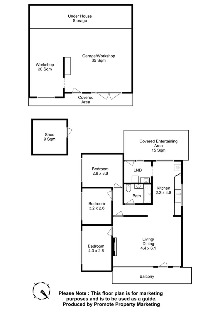 Floorplan of Homely house listing, 31 Tenth Avenue, West Moonah TAS 7009