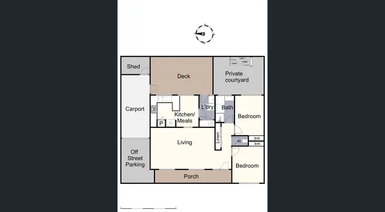 Floorplan of Homely unit listing, 2/13 The Glen, Ferntree Gully VIC 3156