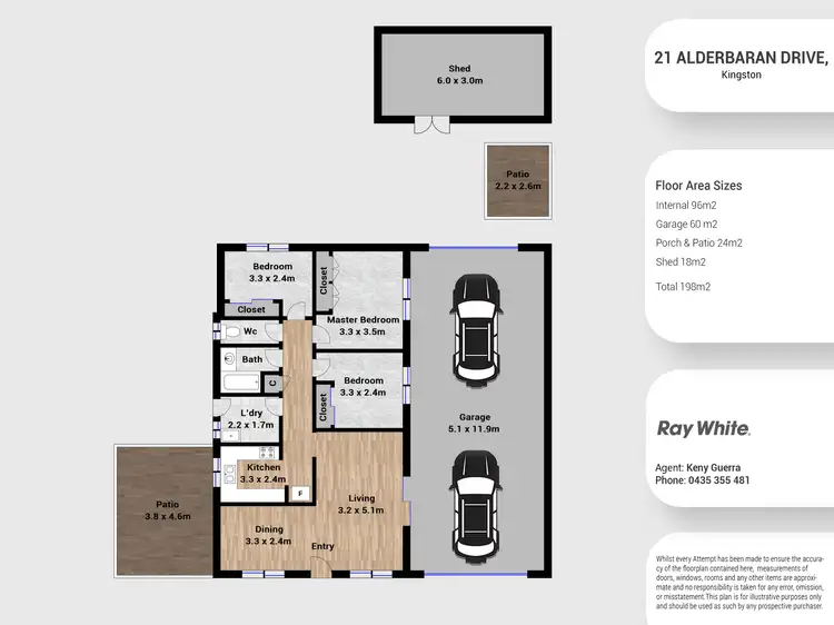 Floorplan of Homely house listing, 21 Alderbaran Drive, Kingston QLD 4114