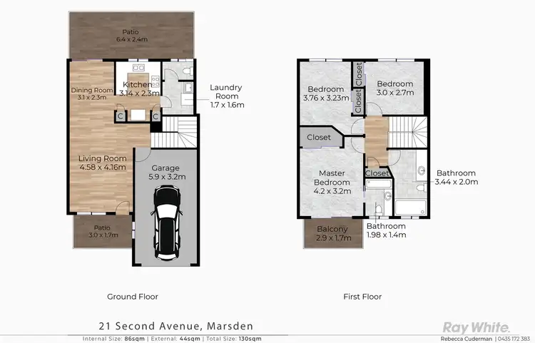 Floorplan of Homely house listing, 42/21 Second Avenue, Marsden QLD 4132