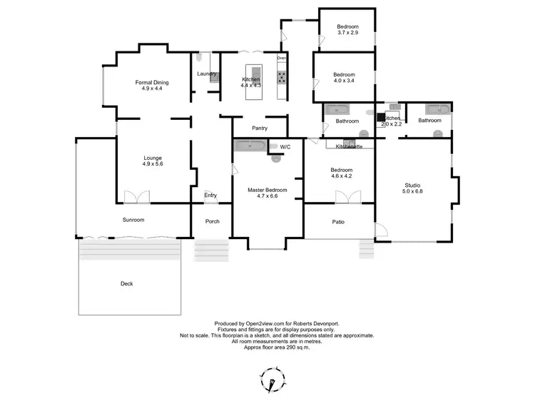 Floorplan of Homely house listing, 57 Stewart Street, Devonport TAS 7310