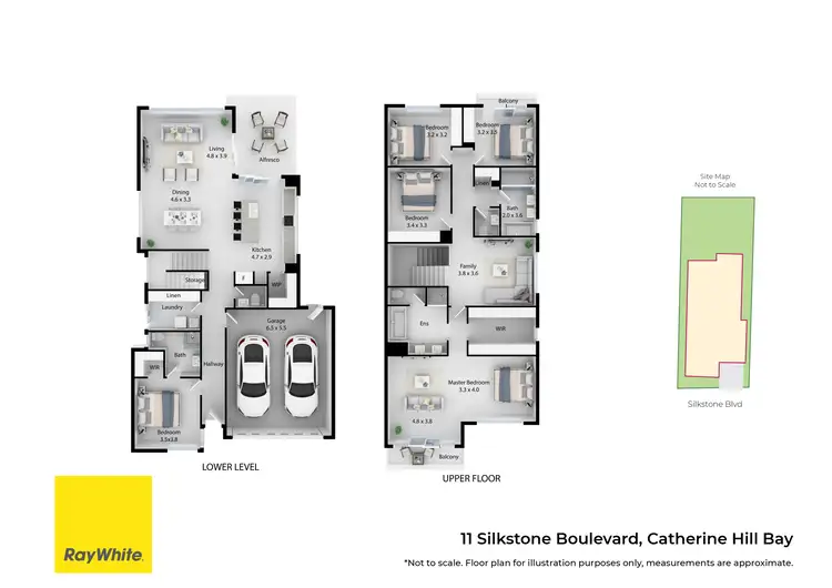 Floorplan of Homely house listing, 11 Silkstone Circuit, Catherine Hill Bay NSW 2281