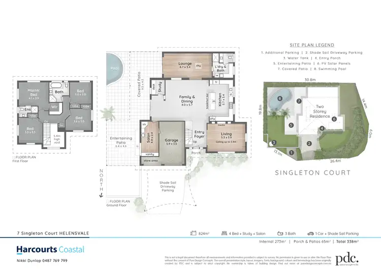 Floorplan of Homely house listing, 7 Singleton Court, Helensvale QLD 4212