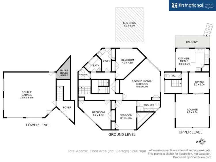 Floorplan of Homely house listing, 70 Hutchins Street, Kingston TAS 7050