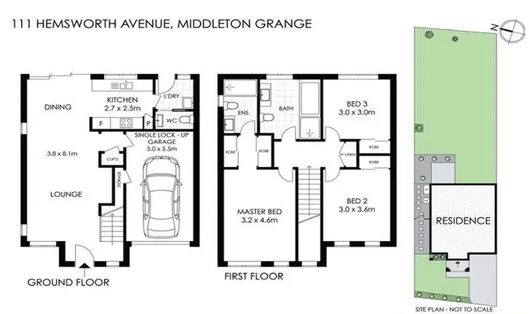 Floorplan of Homely house listing, 111 Hemsworth Avenue, Middleton Grange NSW 2171