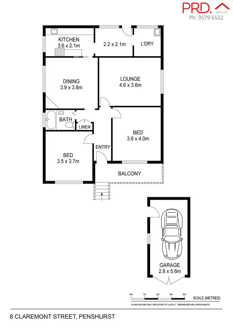 Floorplan of Homely house listing, 8 Claremont Street, Penshurst NSW 2222
