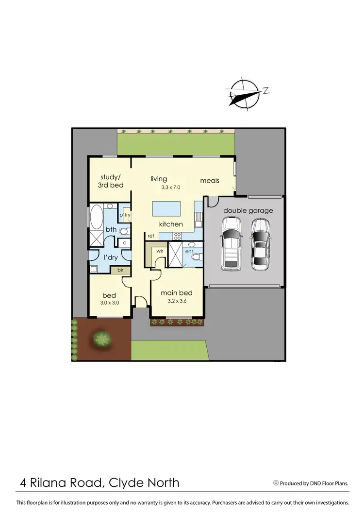 Floorplan of Homely house listing, 4 Rilana Road, Clyde North VIC 3978