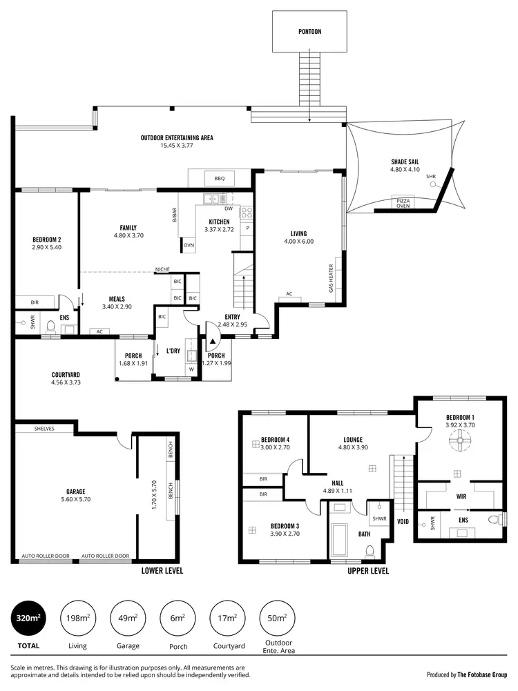 Floorplan of Homely house listing, 38 Mcdonald Grove, West Lakes SA 5021