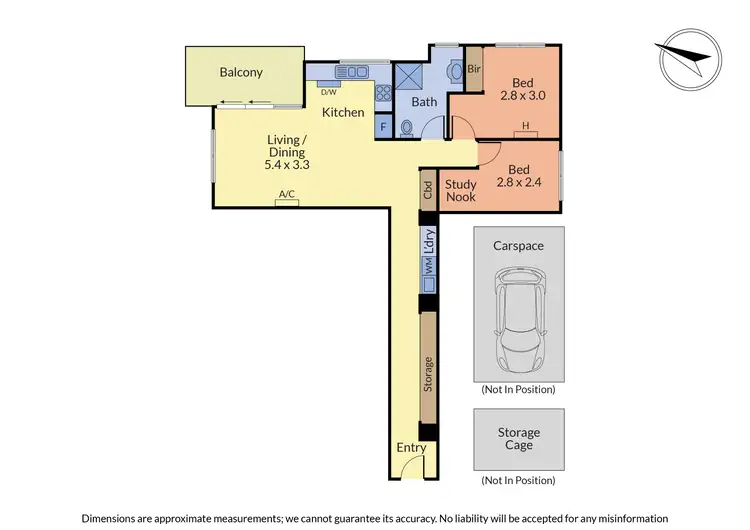 Floorplan of Homely apartment listing, 102/10 Alfrick Road, Croydon VIC 3136