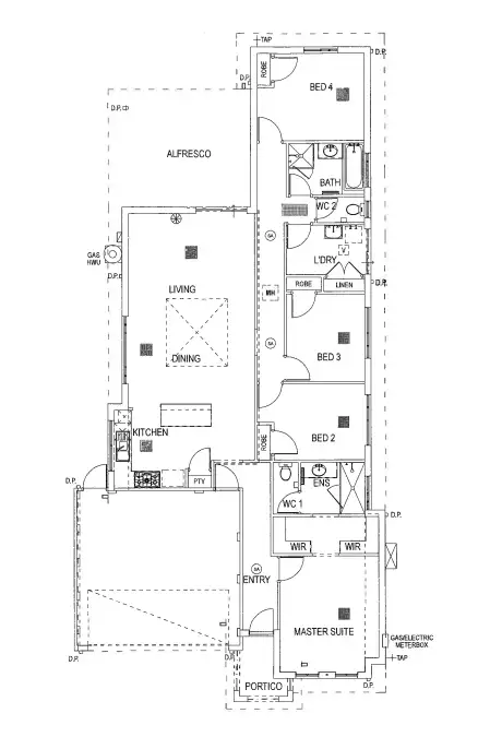 Floorplan of Homely house listing, 7 Pertuis Way, Yalyalup WA 6280