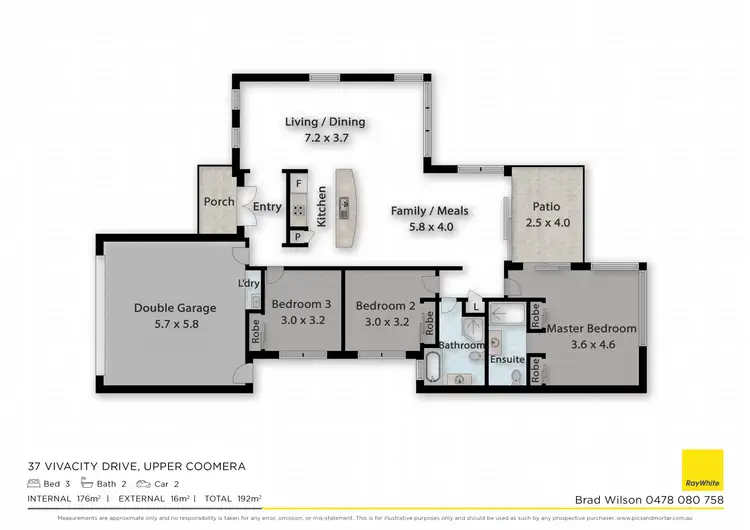Floorplan of Homely house listing, 37 Vivacity Drive, Upper Coomera QLD 4209