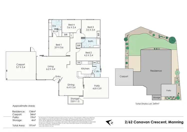 Floorplan of Homely house listing, 2/62 Canavan Crescent, Manning WA 6152