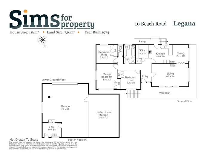 Floorplan of Homely house listing, 19 Beach Road, Legana TAS 7277