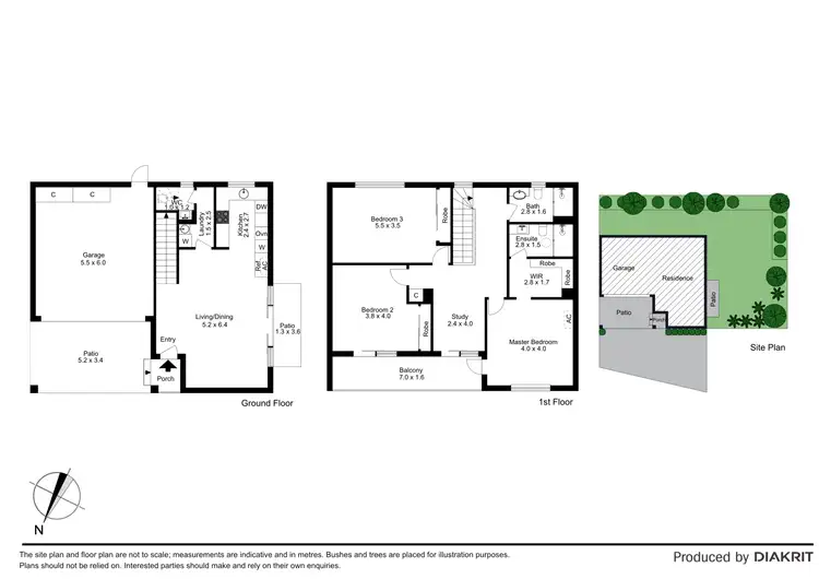 Floorplan of Homely townhouse listing, 19/40 Highclere Avenue, Mount Waverley VIC 3149