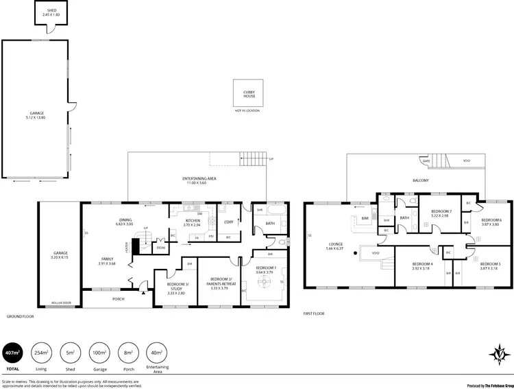 Floorplan of Homely house listing, 16 Beaconsfield Road, Eden Hills SA 5050