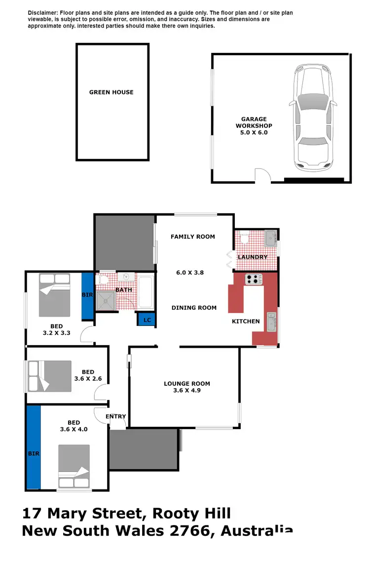 Floorplan of Homely house listing, 17 Mary Street, Rooty Hill NSW 2766
