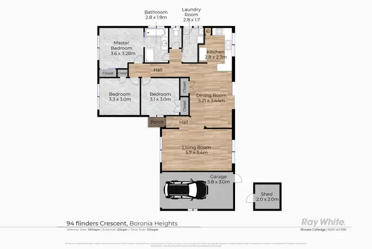 Floorplan of Homely house listing, 94 Flinders Crescent, Boronia Heights QLD 4124