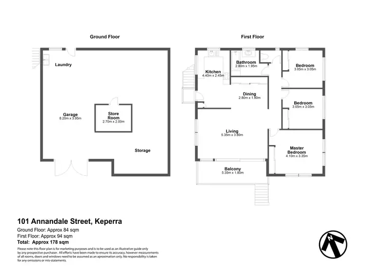 Floorplan of Homely house listing, 101 Annandale Street, Keperra QLD 4054