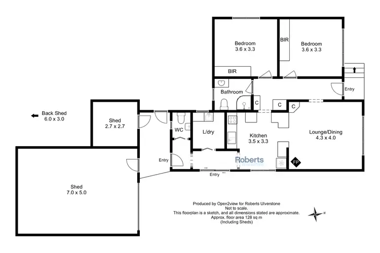 Floorplan of Homely house listing, 7 Alice Street, West Ulverstone TAS 7315