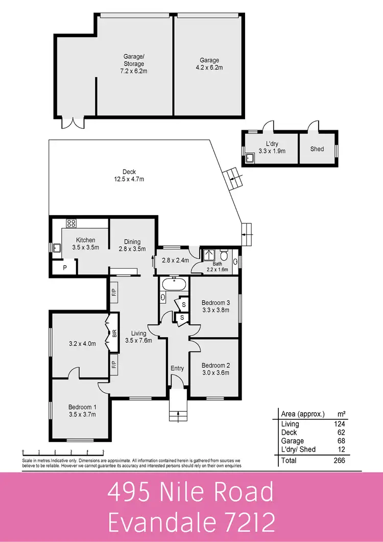 Floorplan of Homely house listing, 495 Nile Road, Evandale TAS 7212