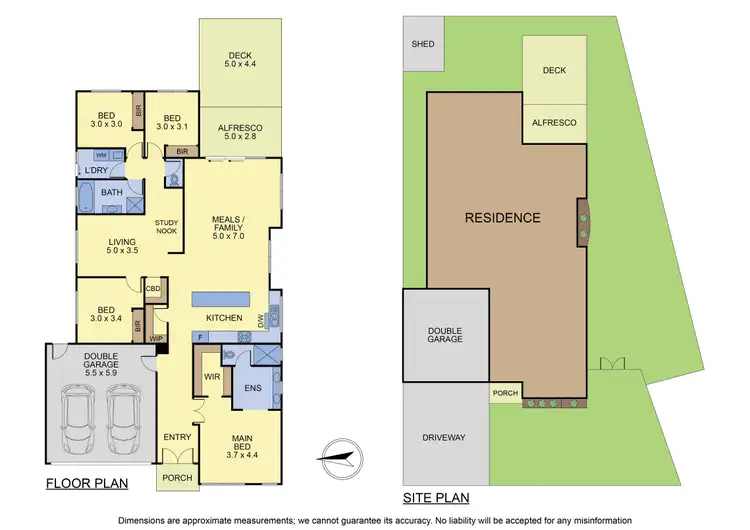 Floorplan of Homely house listing, 42 Goulburn Street, Cranbourne East VIC 3977