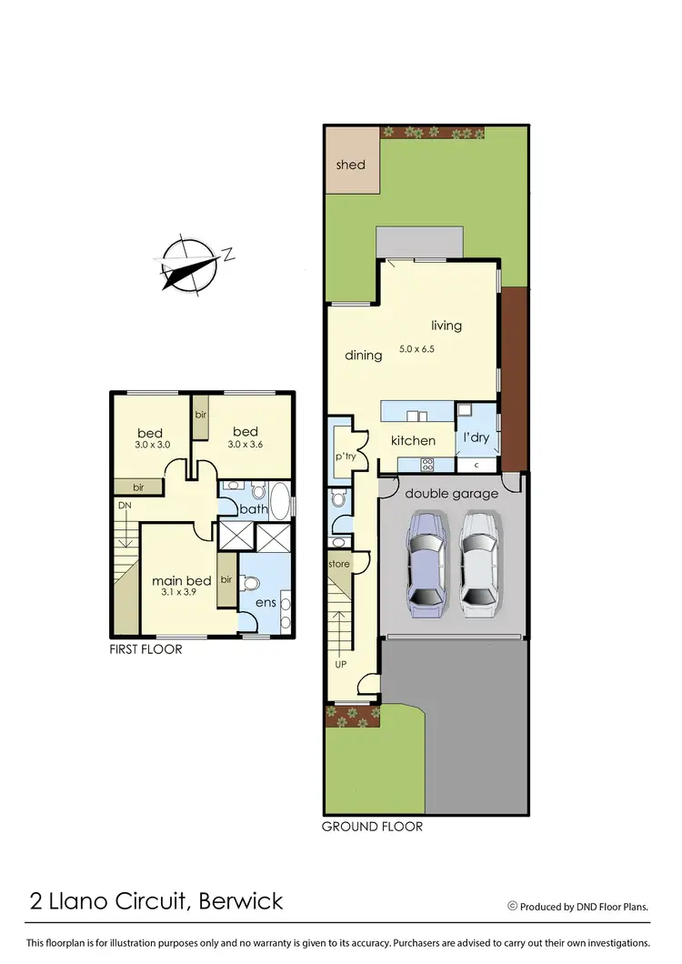 Floorplan of Homely house listing, 2 Llano Circuit, Berwick VIC 3806