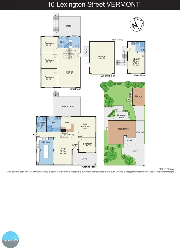 Floorplan of Homely house listing, 16 Lexington Street, Vermont VIC 3133