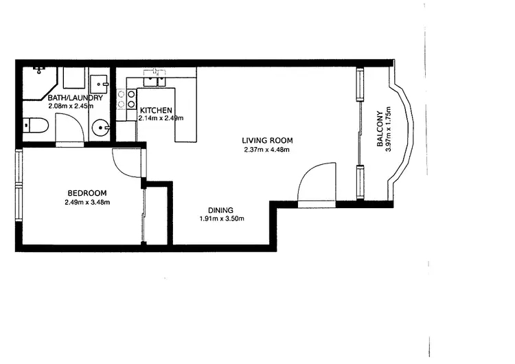 Floorplan of Homely unit listing, 20/38 Enderley Avenue, Surfers Paradise QLD 4217