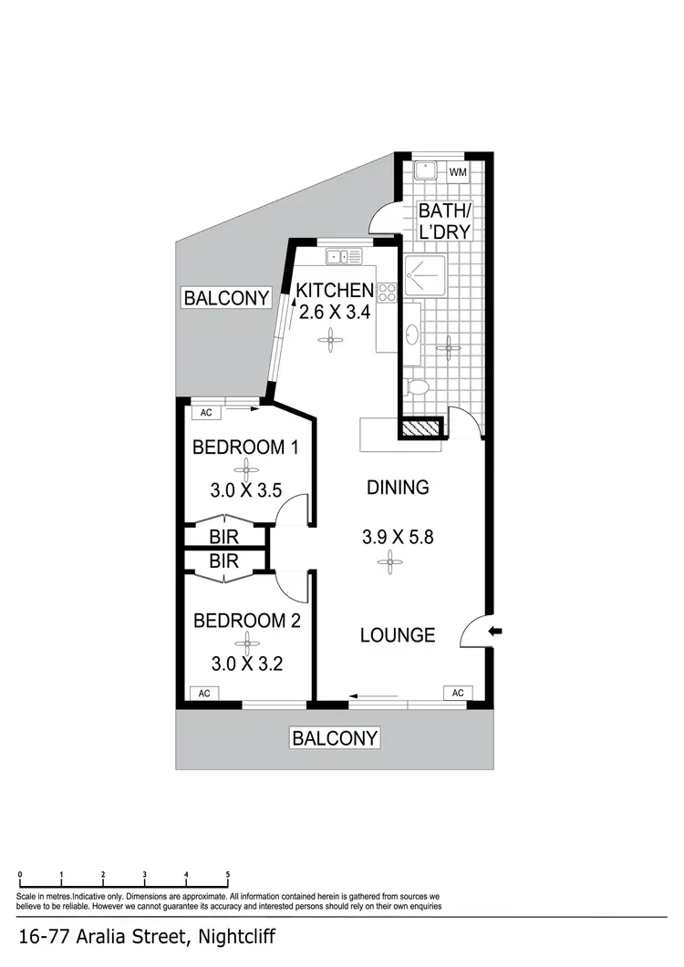 Floorplan of Homely house listing, 16/77 Aralia Street, Rapid Creek NT 810