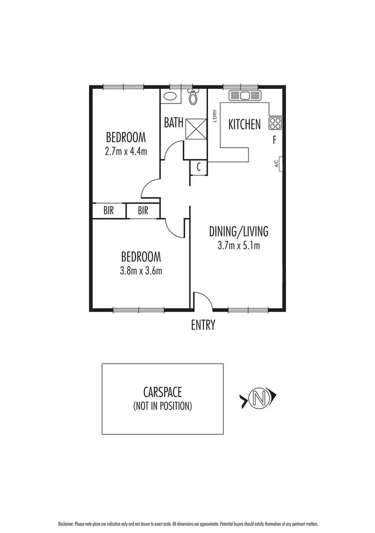 Floorplan of Homely apartment listing, 7/131 Cavanagh Street, Cheltenham VIC 3192