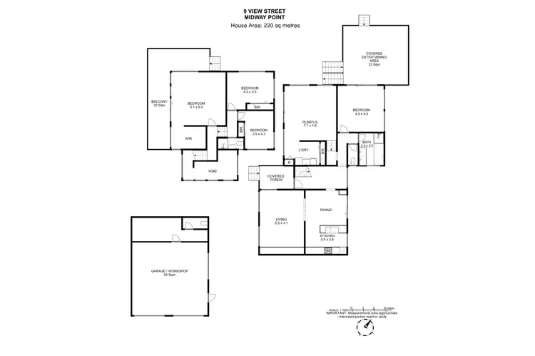 Floorplan of Homely house listing, 9 View Street, Midway Point TAS 7171