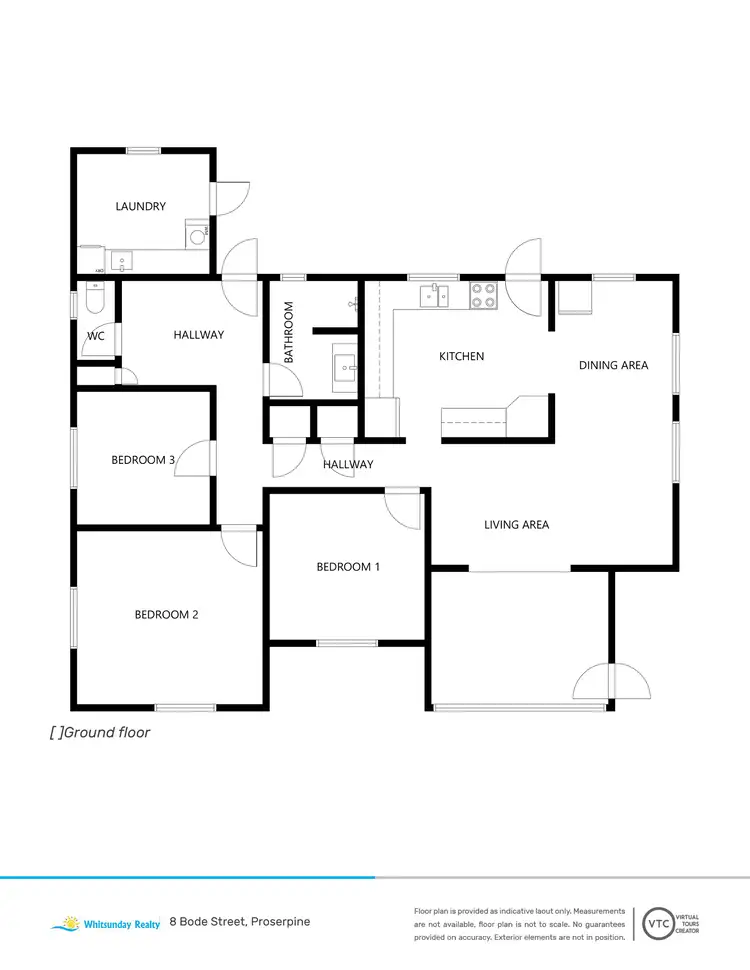 Floorplan of Homely house listing, 8 Bode Street, Proserpine QLD 4800