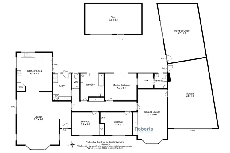 Floorplan of Homely house listing, 8 Racecourse Crescent, Turners Beach TAS 7315