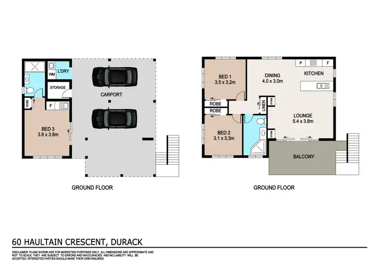 Floorplan of Homely house listing, 60 Haultain Crescent, Durack NT 830