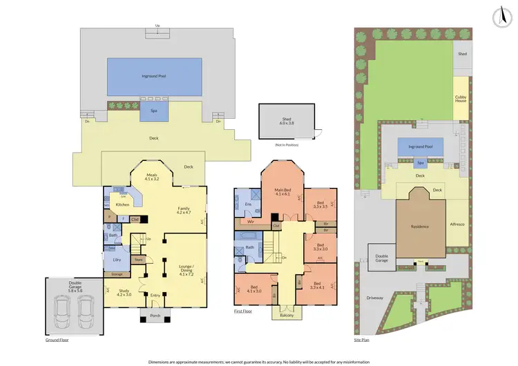 Floorplan of Homely house listing, 44 Heritage Way, Lysterfield VIC 3156