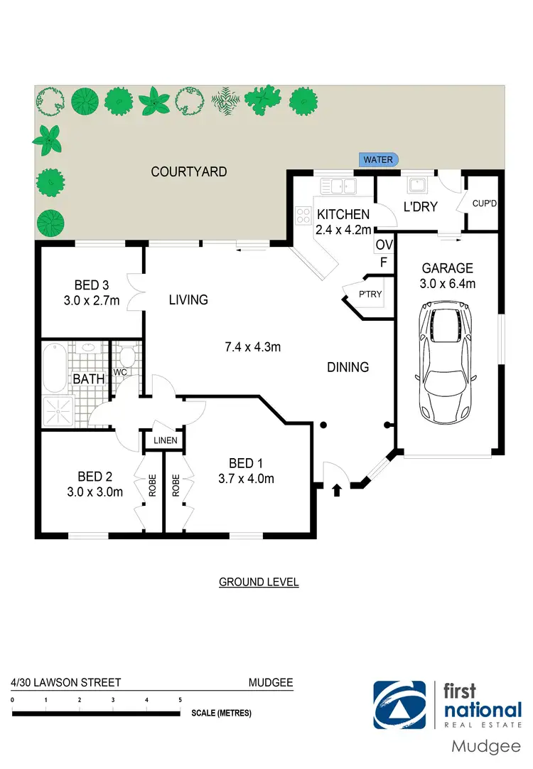 Floorplan of Homely house listing, 4/30 Lawson Street, Mudgee NSW 2850