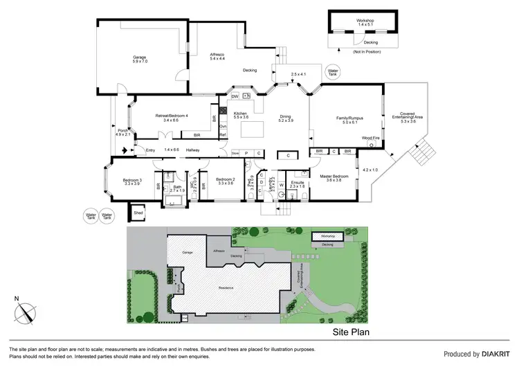 Floorplan of Homely house listing, 77 Turramurra Drive, Rowville VIC 3178
