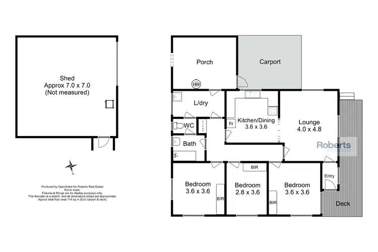 Floorplan of Homely house listing, 25 Meredith Street, Strahan TAS 7468