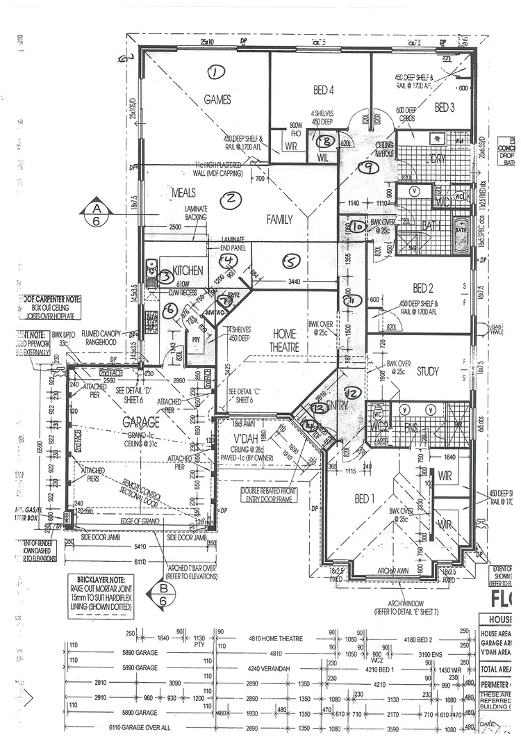 Floorplan of Homely house listing, 20 Caprock Crescent, Vasse WA 6280