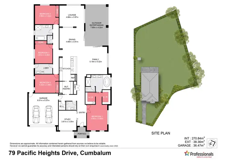 Floorplan of Homely house listing, 79 Pacific Heights Drive, Cumbalum NSW 2478